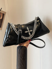 Chains Geometric Shoulder Bags Crossbody Bags