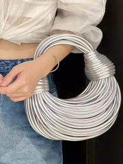 Accesorios De Bolsos Con Borlas De Color Sólido De Moda 