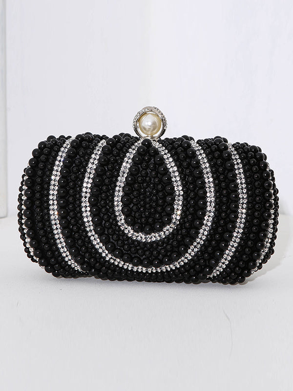 Chains Geometric Rhine Stones Handbags