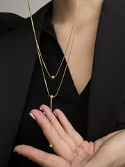 Simple Casual Multi-Layered Necklace