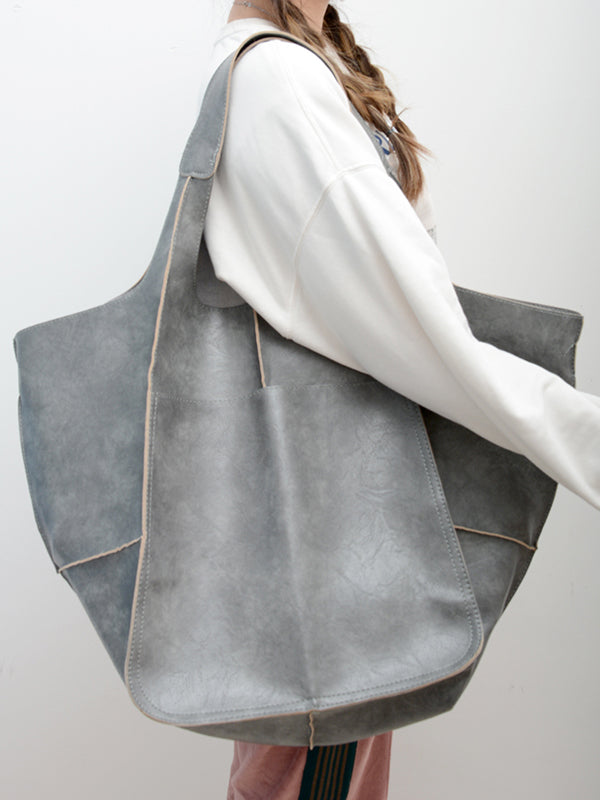 Split-Joint Tote Bags Handbags