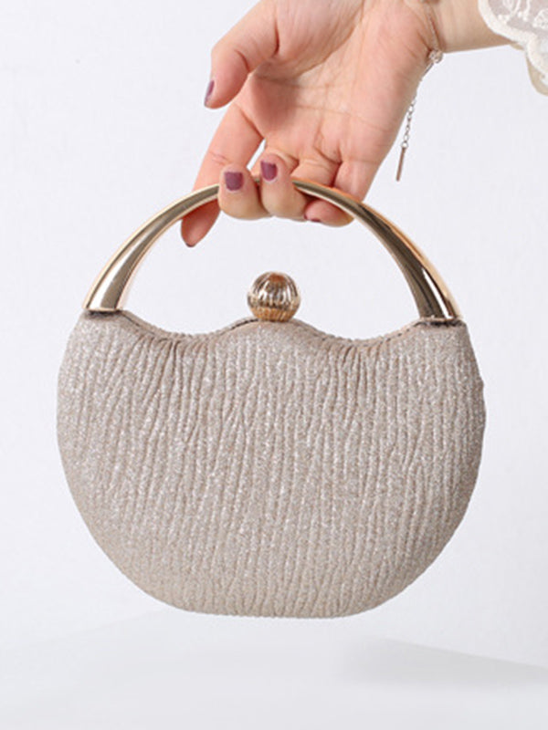 Bolso De Lentejuelas Brillantes Con Solapa Vintage 