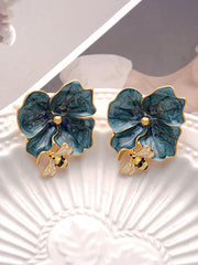 Bee Shape Flower Shape Earrings Accessories