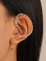 Snake Shape Earhook Earrings