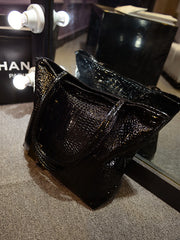 Original Solid Color Shiny Tote Bag