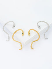 Snake Shape Earhook Earrings