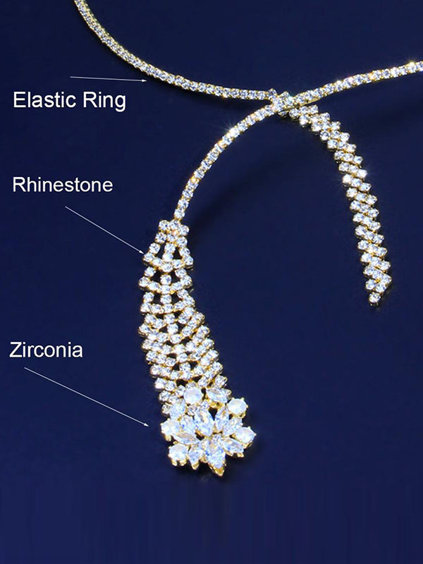 Statement Urban Rhinestone Necklaces Accessories