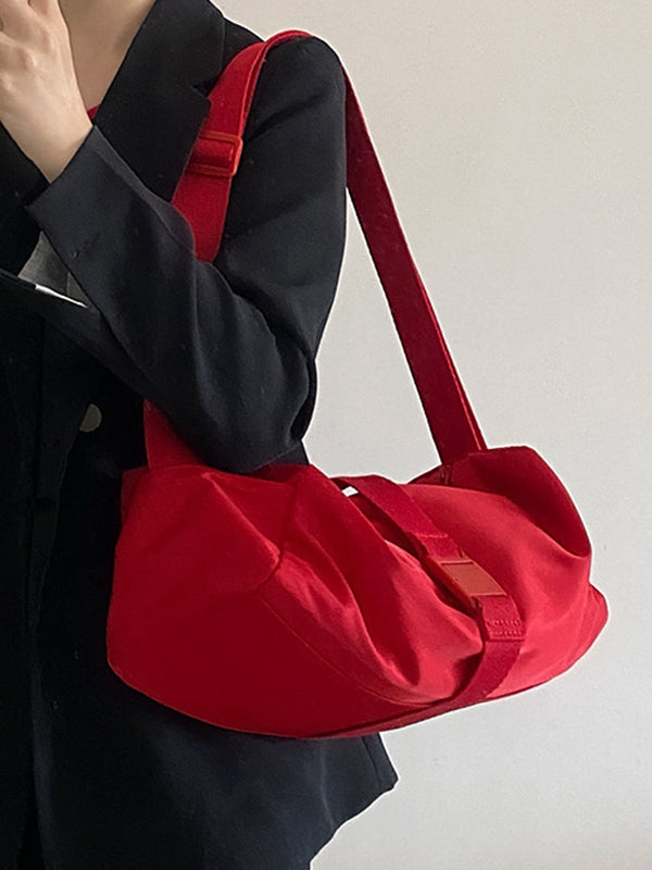 Accesorios casuales de bolsos deportivos de color sólido 