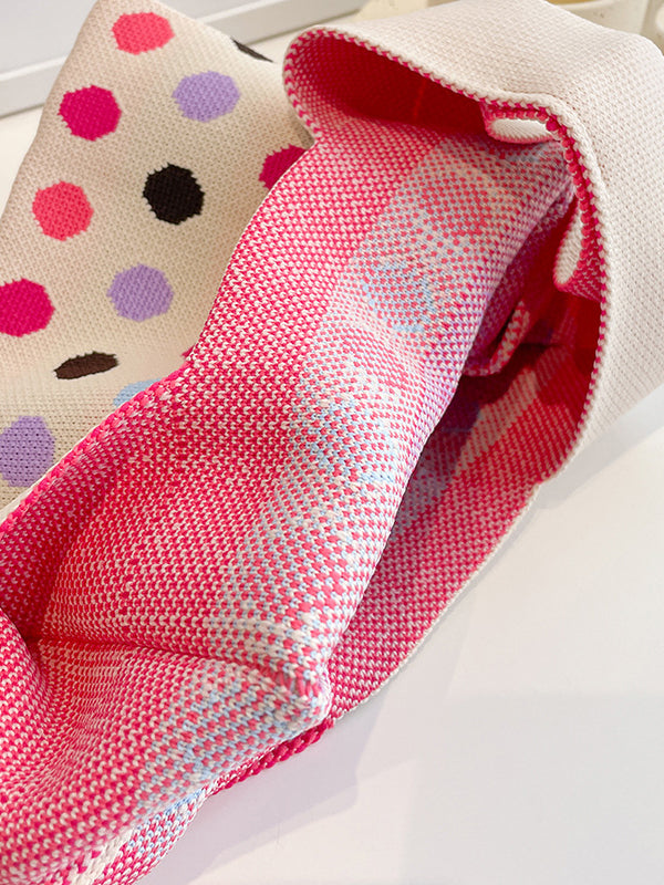 Multi-Colored Polka Dot Bags Handbags