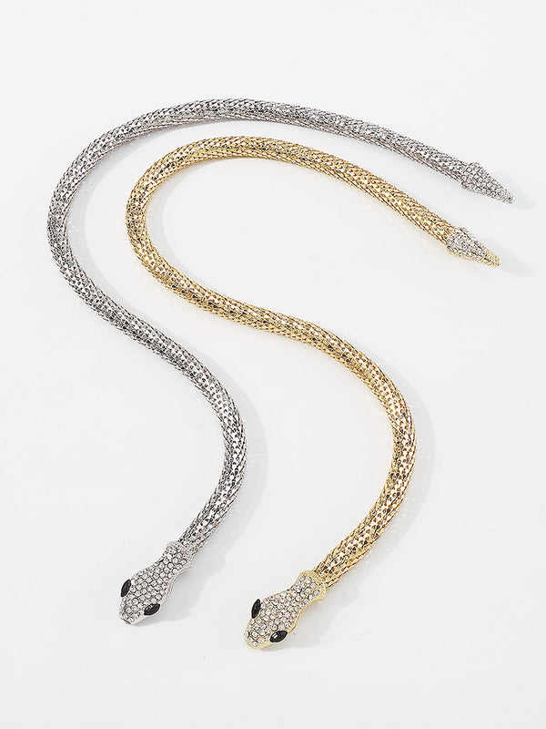 Snake Shape Stylish Selection Necklaces Accessories