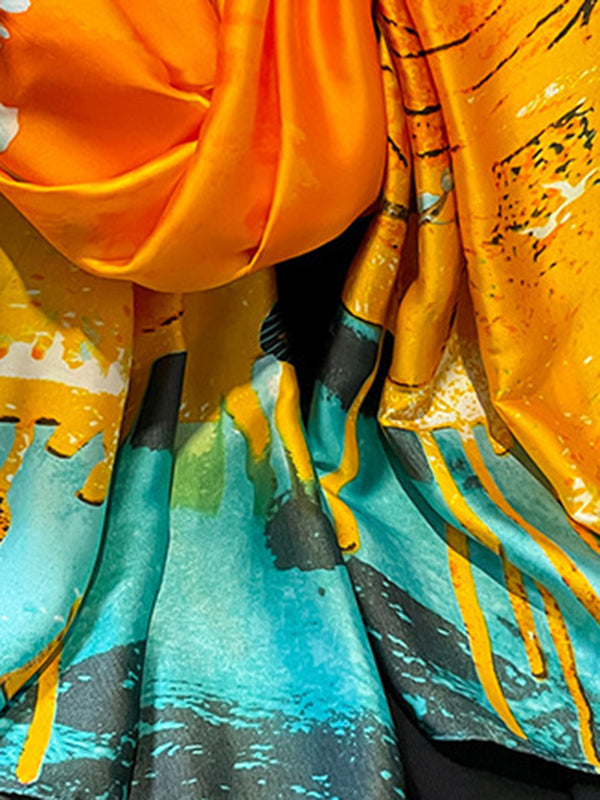 Printed Sun Protection Shawl&Scarf