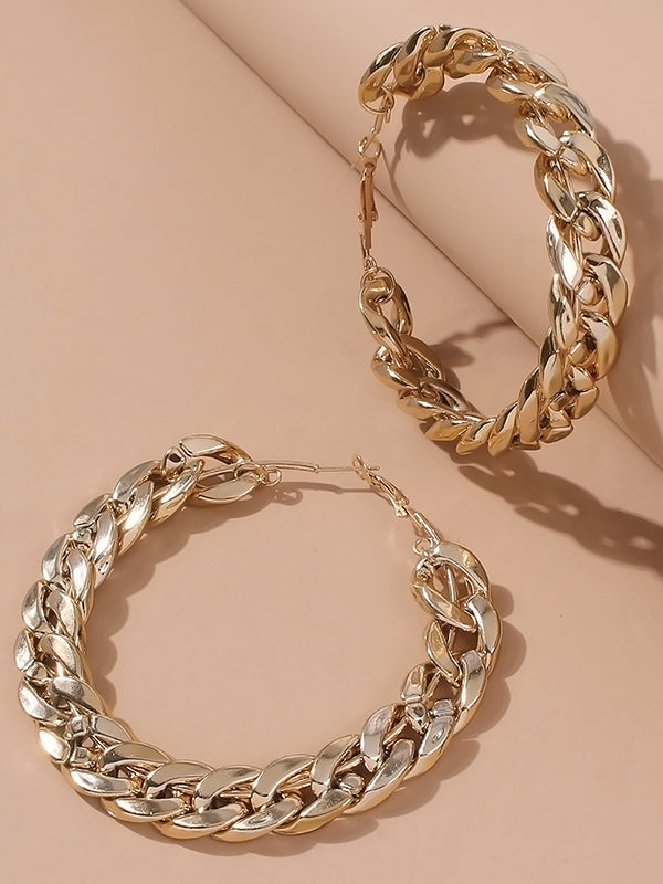 Original Cool Statement Chain Earrings