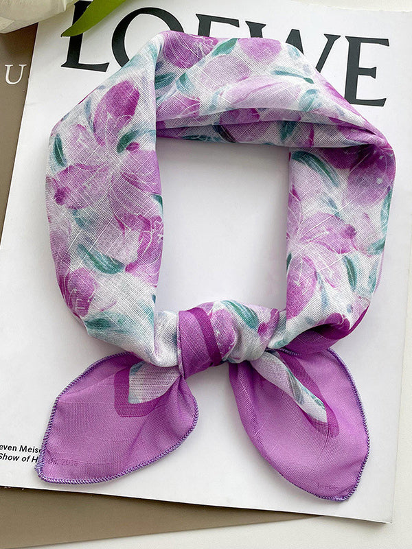 Floral Printed Scarf