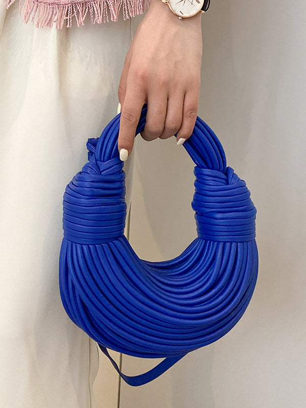 Accesorios De Bolsos Con Borlas De Color Sólido De Moda 