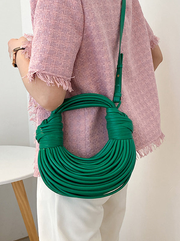 Accesorios De Bolsos Con Borlas De Color Sólido De Moda 