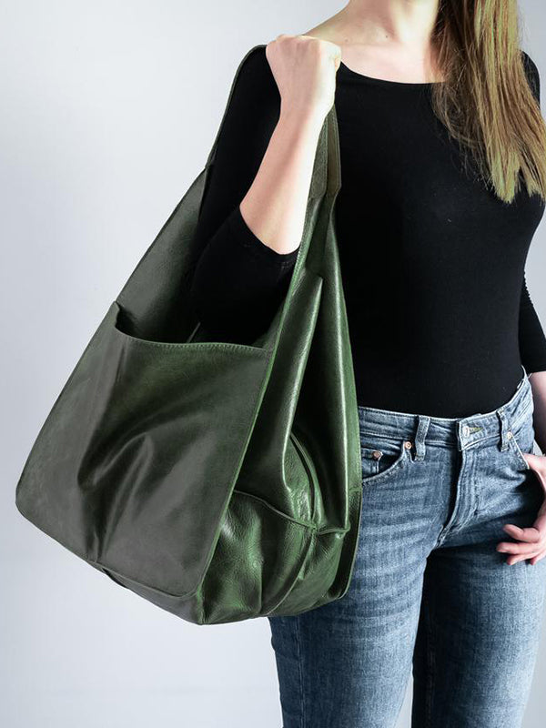 Split-Joint Tote Bags Handbags