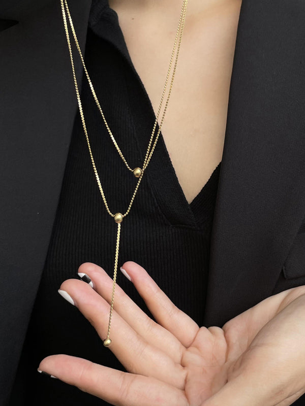 Simple Casual Multi-Layered Necklace