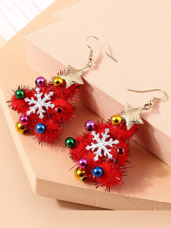 Christmas Tree Earrings Accessories