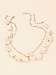 Original Chic Irregular Pearl Necklace