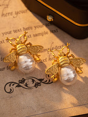 Bee Shape Earrings Accessories