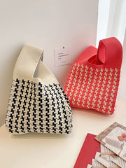 Houndstooth Bags Handbags