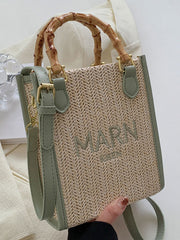 Embroidered Woven Bags Crossbody Bags Handbags