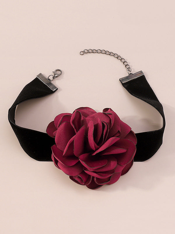 Accesorios para collares con forma de flor 