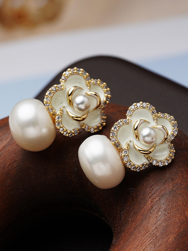 Flower Shape Earrings Accessories