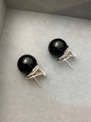 Geometric Imitation Pearl Earrings Accessories