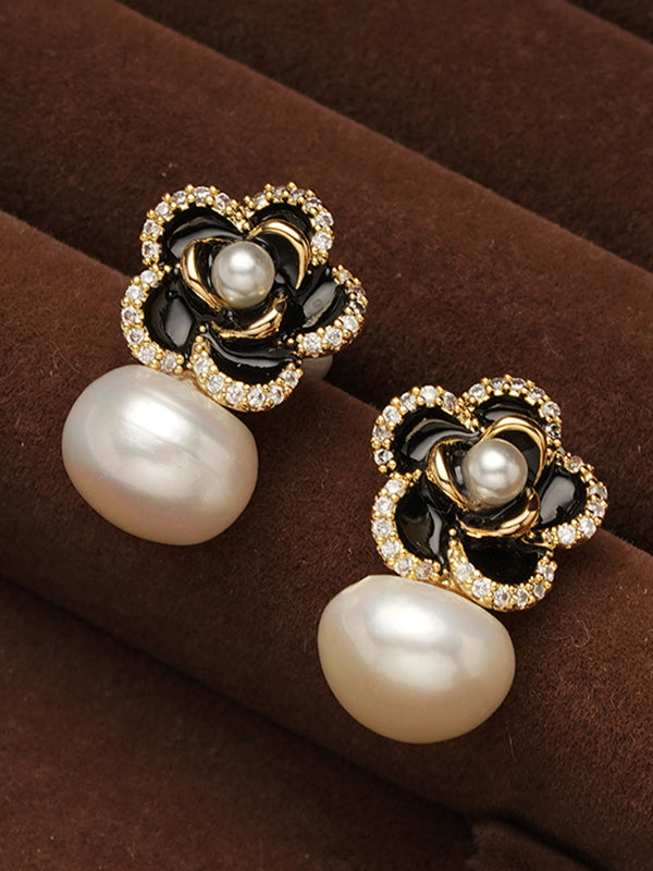 Flower Shape Earrings Accessories