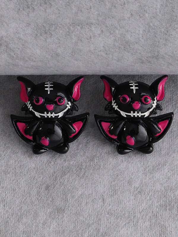 Halloween Bat Shape Earrings Accessories