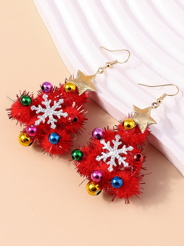 Christmas Tree Earrings Accessories