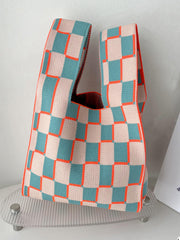 Bolsos Urban Checkerboard Contraste Color Accesorios Bolsos 