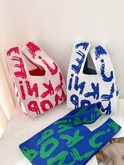 Original Graffiti Contrast Color Bags Accessories