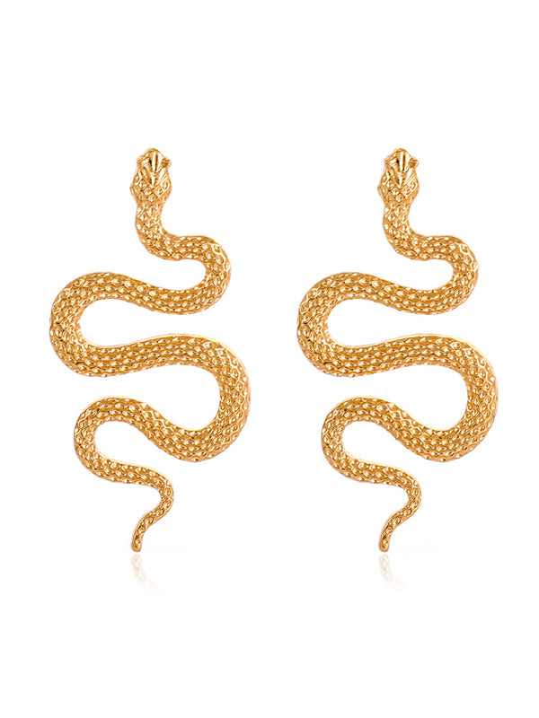 Snake Shape Earrings Accessories