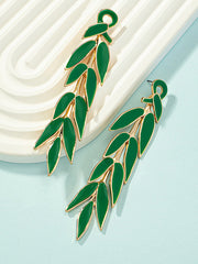 Leaves Shape Drop Earrings