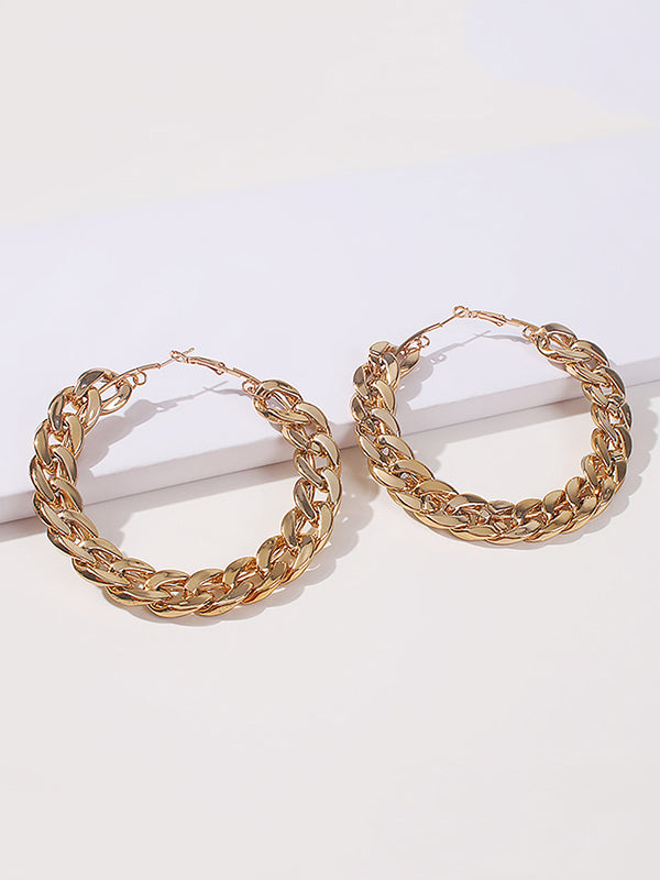 Original Cool Statement Chain Earrings