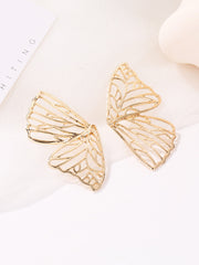 Butterfly Shape Hollow Earrings Accessories