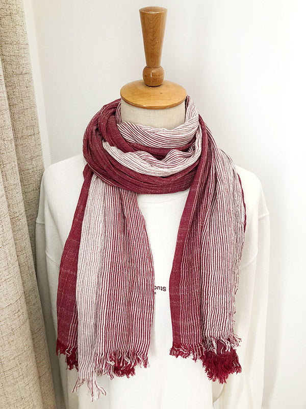 Original Contrast Color Slik Scarf