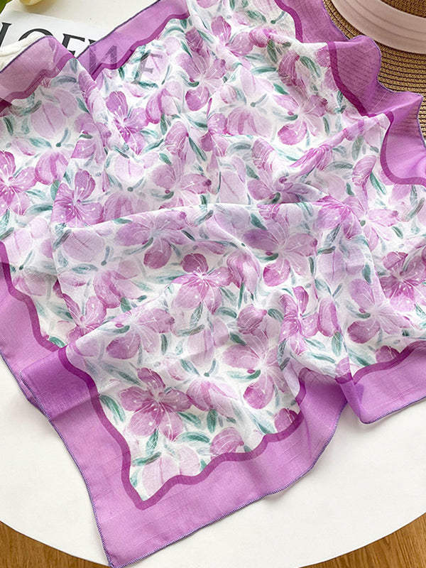 Floral Printed Scarf