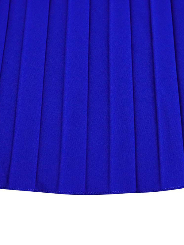 Wrap Pleated Solid Color Off-The-Shoulder Evening Dresses