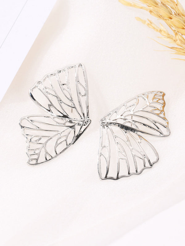 Butterfly Shape Hollow Earrings Accessories