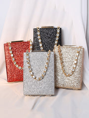 Chains Rhine Stones Handbags