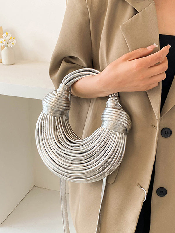 Accesorios De Bolsos Con Borlas De Color Sólido De Moda 