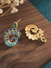 Vintage Peacock Shape Earrings Accessories