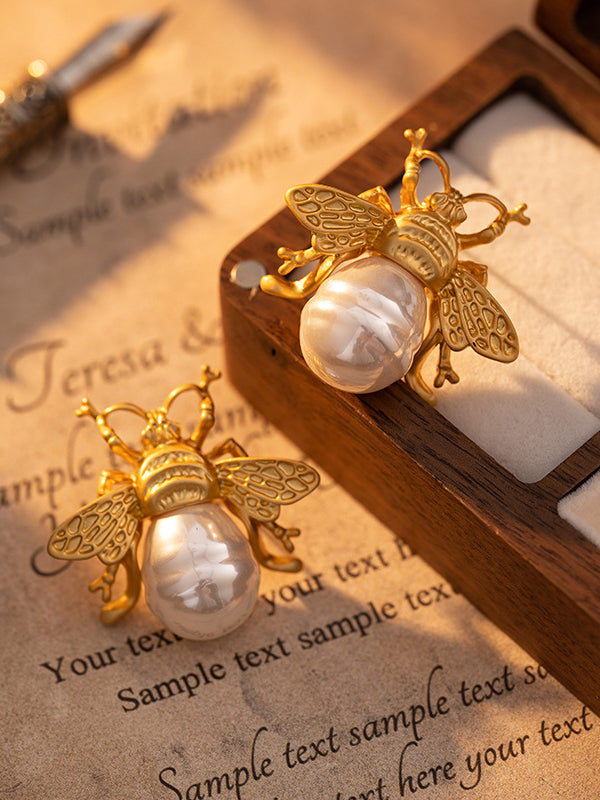 Bee Shape Earrings Accessories