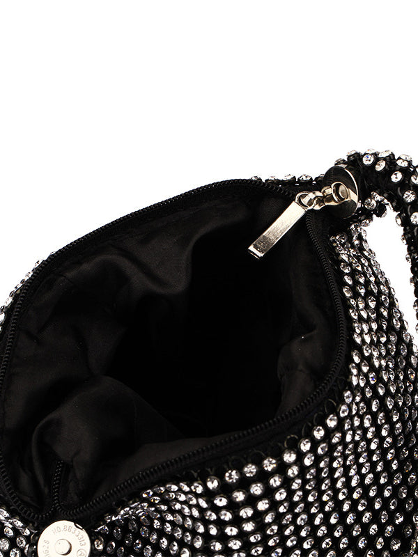 Fashion Rhinestone Makeup Bag Evening Bag Handbags