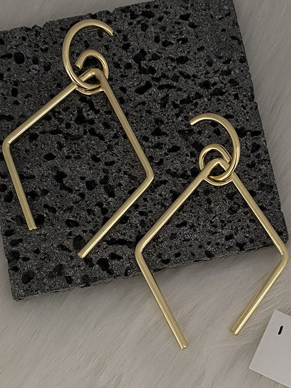 Original Statement Chic Geometric Earrings