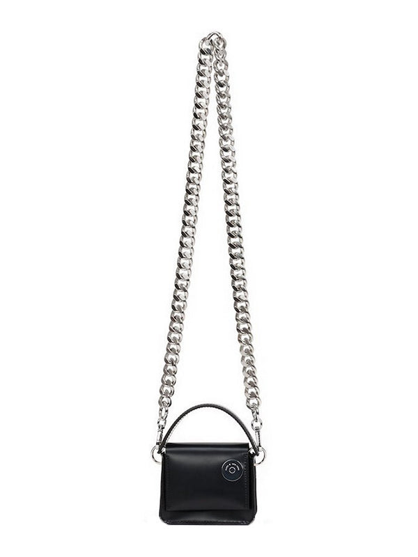 Stylish Black Mini Chain Bags Accessories