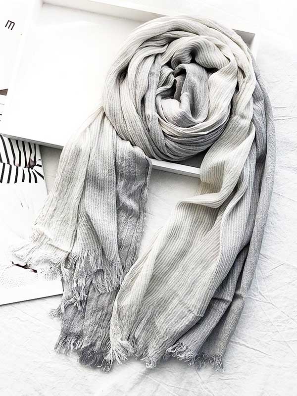 Original Contrast Color Slik Scarf